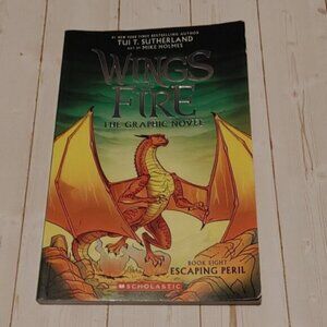 3/$13 Wings Of Fire 8. Escaping Peril Tui T. Sutherland Children Graphic Book
